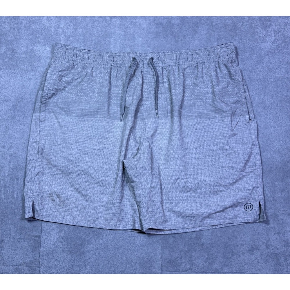 Travis Mathew Shorts Mens 38 Gray Performance Drawstring Pullon Performance Golf